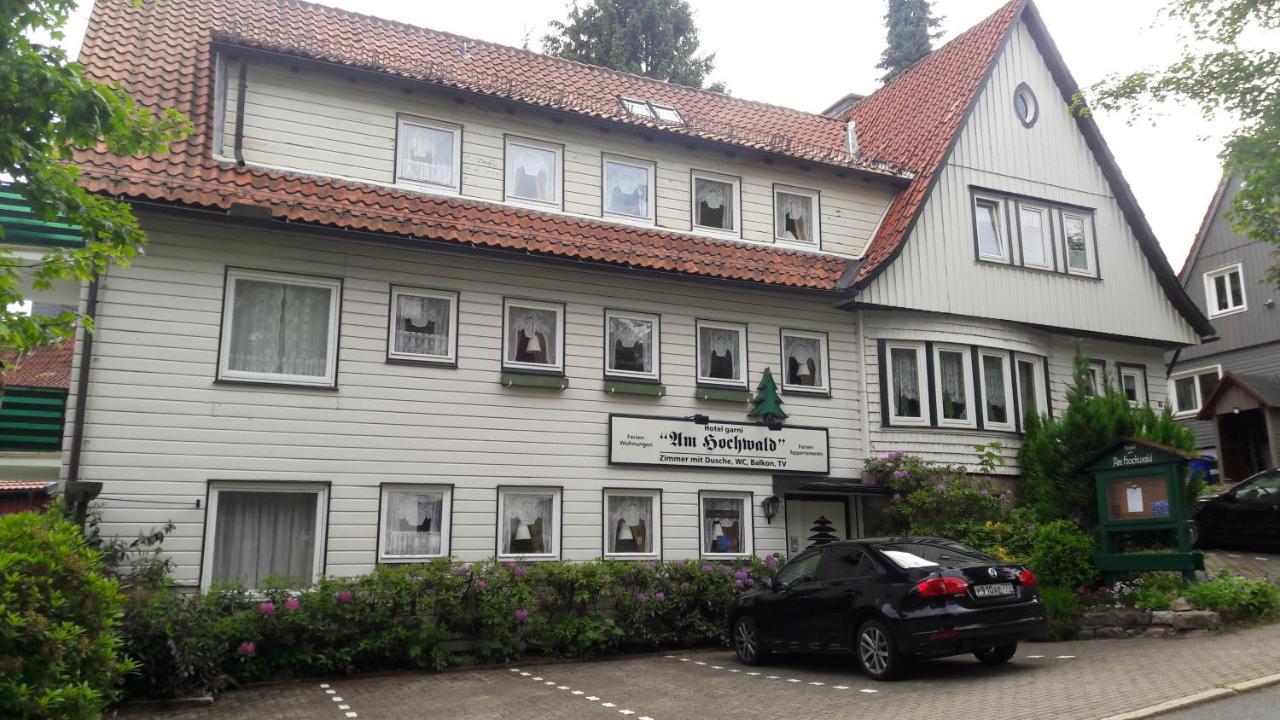 Hotel Garni Am Hochwald 브라운라제 외부 사진